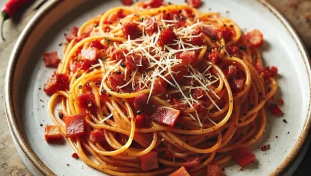 Spaghetti all'amatriciana: prosty przepis na włoską klasykę, która zachwyca Spaghetti all'amatriciana: prosty przepis na włoską klasykę, która zachwyca